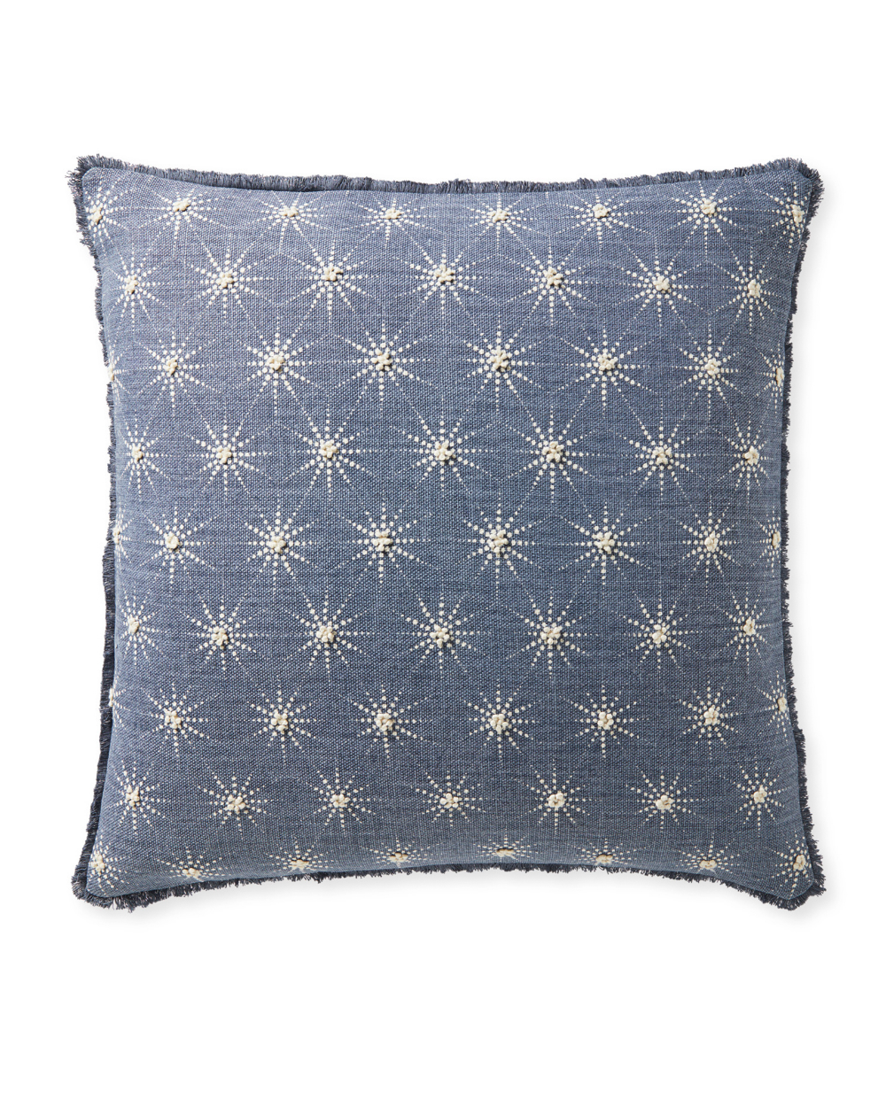 Seascape Pillow Cover in 2020 | Pillow Embroidered Box Edge Pillow Cover