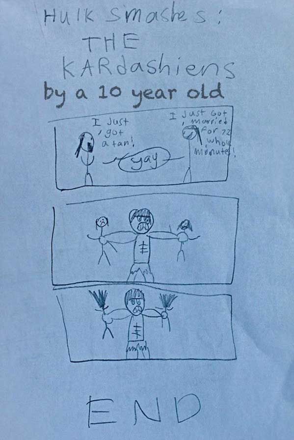 Drawing By a 10 Years Old... Funny, Funny quotes