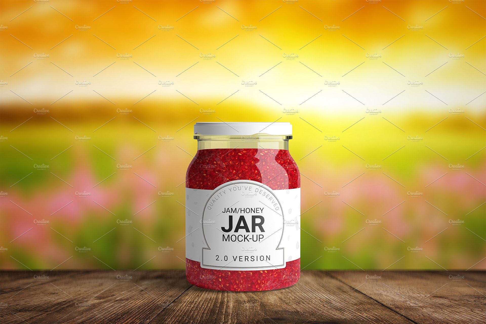 Download Jam/Honey Jar LG Mock-Up | Honey jar