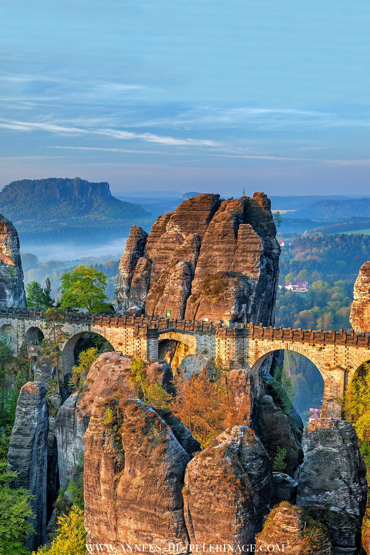 Bastei Bridge in Saxon Switzerland - How to plan a day trip from Dresden