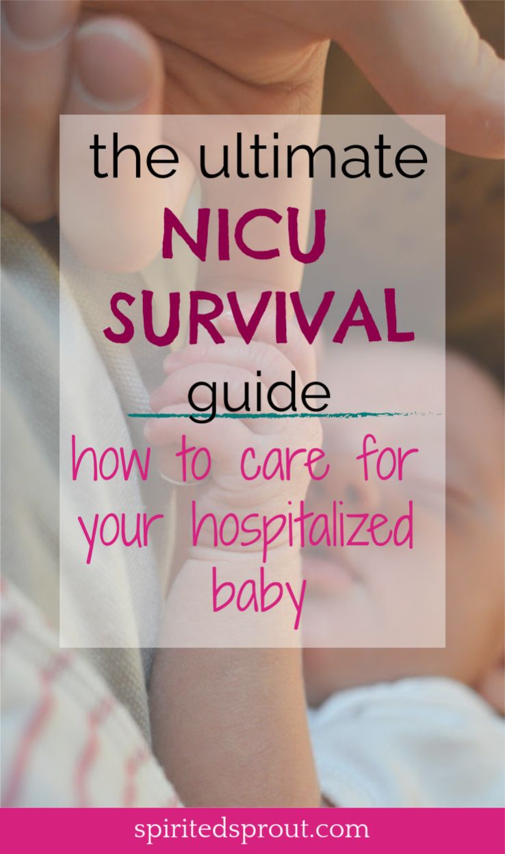 A NICU mom's best advice about caring for a hospitalized baby and surviving the NICU. Click to find out tips!