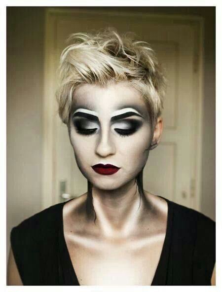 Halloween makeup - highlights lowlights Halloween Pinterest - maquillaje para halloween para hombre Halloween makeup - highlights lowlights Halloween Pinterest - maquillaje para halloween para hombre