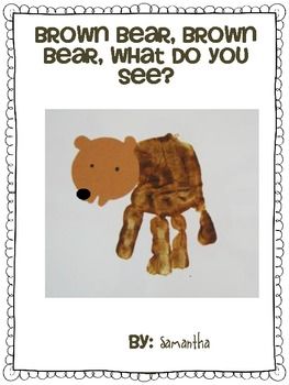 BROWN BEAR, BROWN BEAR, WHAT DO YOU SEE? {A COMPLETE UNIT} - TeachersPayTeachers.com Brown Bear Brown Bear Activities, Brown Bear Book, Brown Bear Art Preschool, Brown Bear Brown Bear Crafts, Brown Bears, Daycare Crafts, Toddler Crafts, Daycare Rooms, Toddler Art