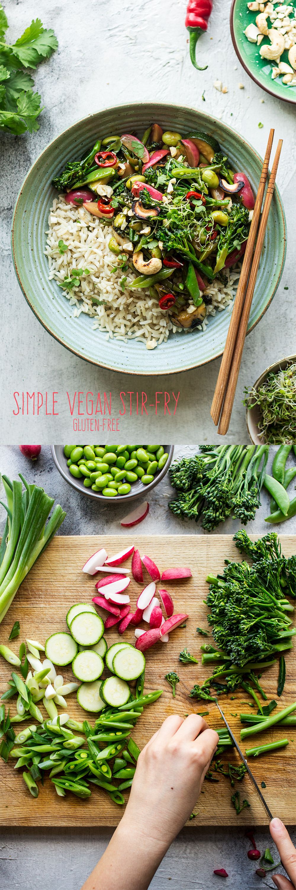 Simple Stir Fry With Spring Veggies Simple Stir Fry With Spring Veggies