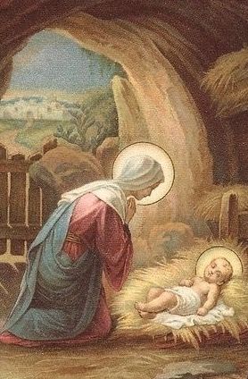 Resultado de imagen para Maria en la gruta de belen