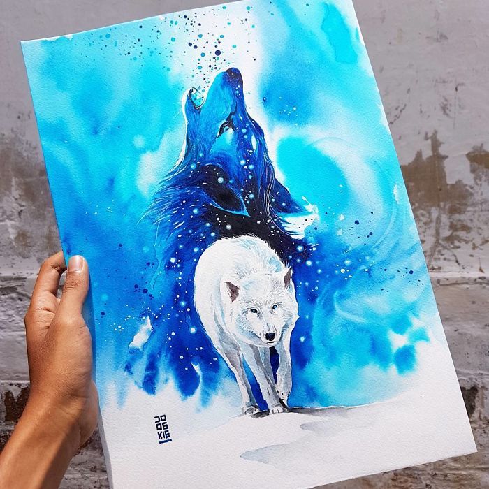 Qu Est Ce Que Le Cycle De L Eau En Peinture Aquarelle