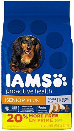 Iams Proactive Health Senior Plus Dry Dog Food 6 Pounds By Iams