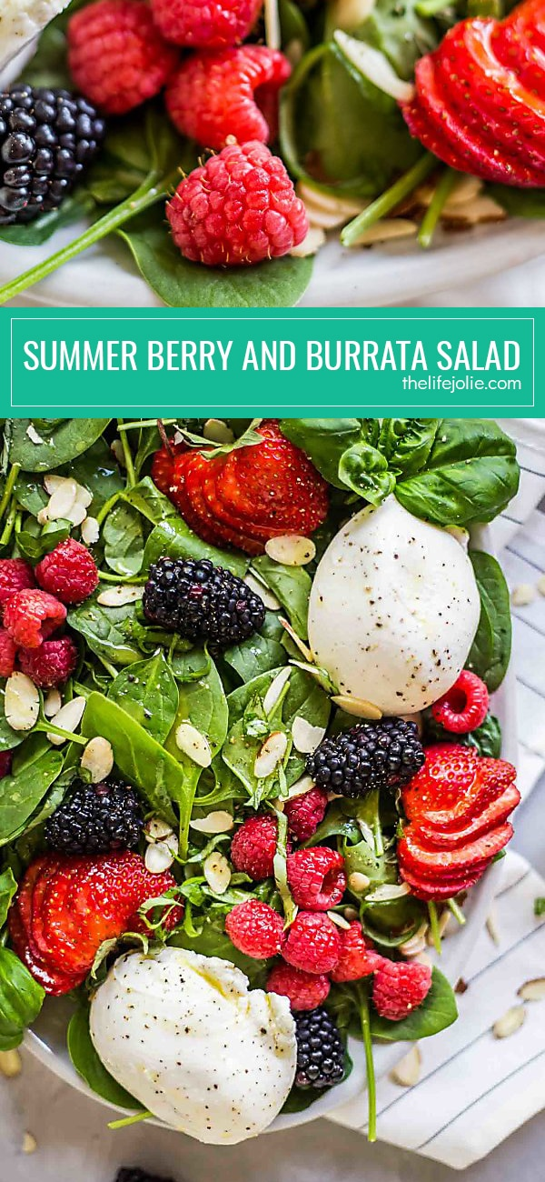 Summer Berry and Burrata Salad