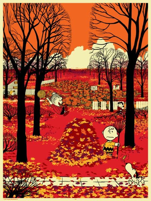 #CoolArt: 'Peanuts Seasons' by Chris Thornley (Rai #CoolArt: 'Peanuts Seasons' by Chris Thornley (Rai