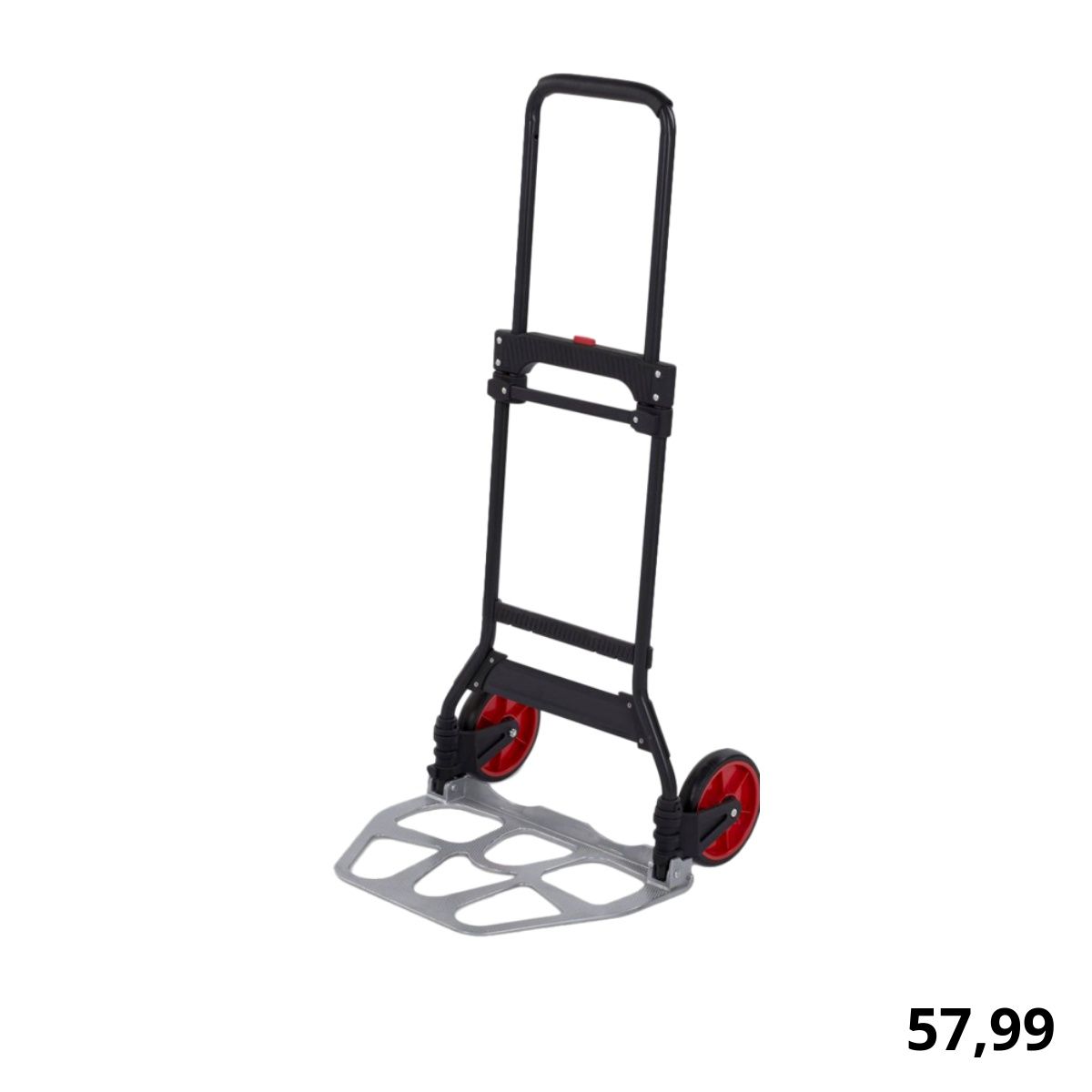 De Kreator KRT670204 is een steekwagen die je tot 120 kilogram belast, maar die tegelijkertijd tot een zeer compact formaat in te klappen is. Schuif de handgreep naar beneden en klap het laadvlak en de wielen in, om de stalen constructie zo klein mogelijk te maken. Met een gewicht van iets meer dan 5 kilogram, is de KRT670204 vervolgens eenvoudig in de kofferbak te leggen of op te bergen in de werkplaats. Bergen, Stationary, Bike, Gym, Products, Bicycle, Bicycles, Excercise, Gadget