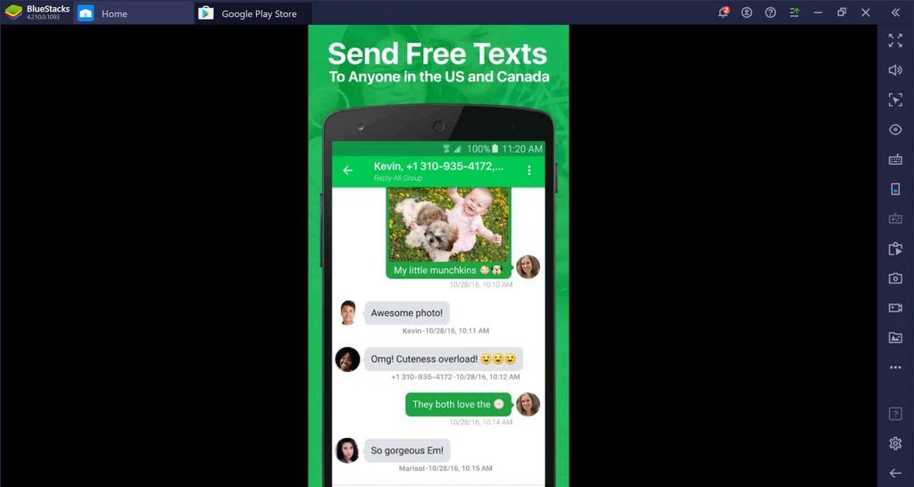 textPlus For PC in 2020 Free text message, Text messages