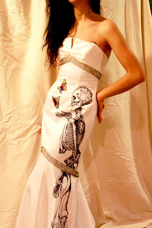 Would anyone like to propose? | Biker wedding dress, Wedding dresses