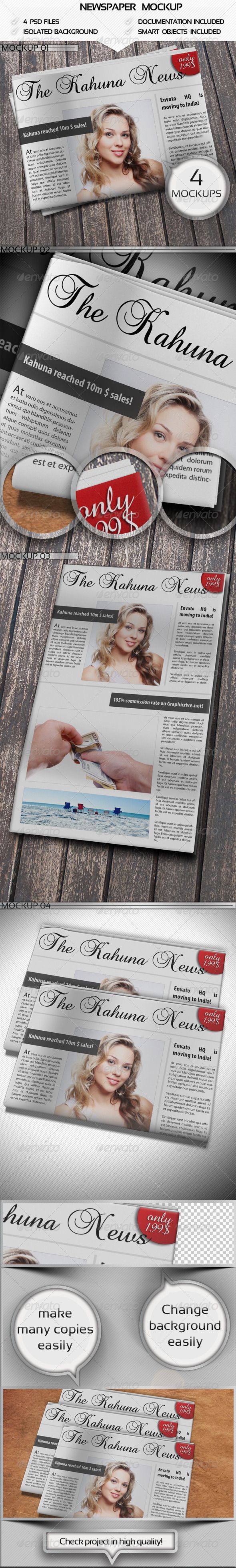 Download Newspaper Mockup | Mockup, Print mockup, Graphic design ...