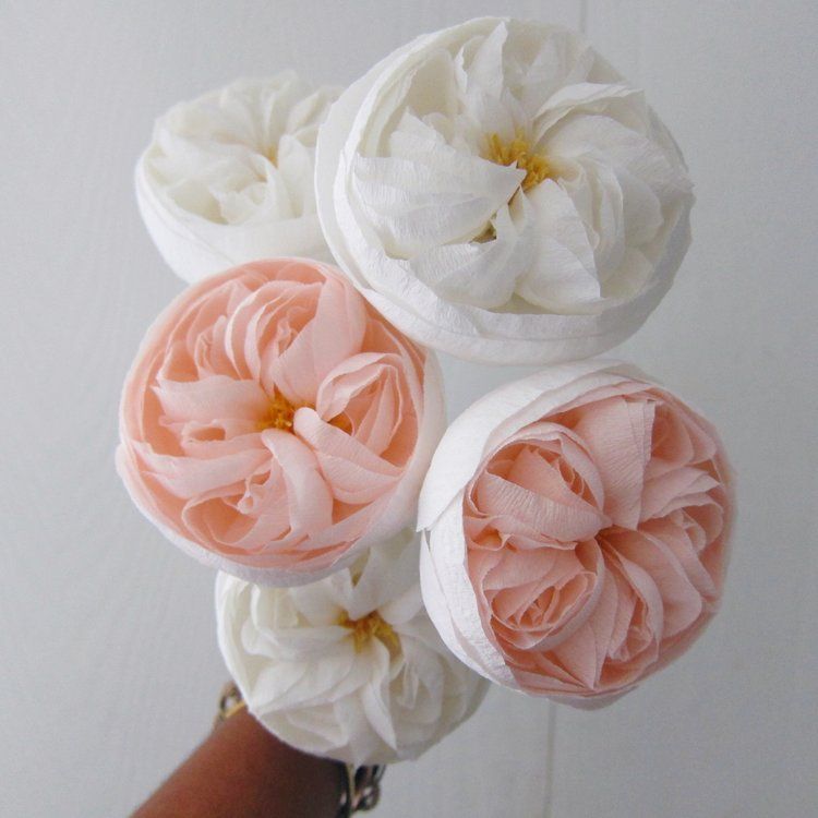 Juliet Garden Rose — The Lovely Ave Crepe paper crafts