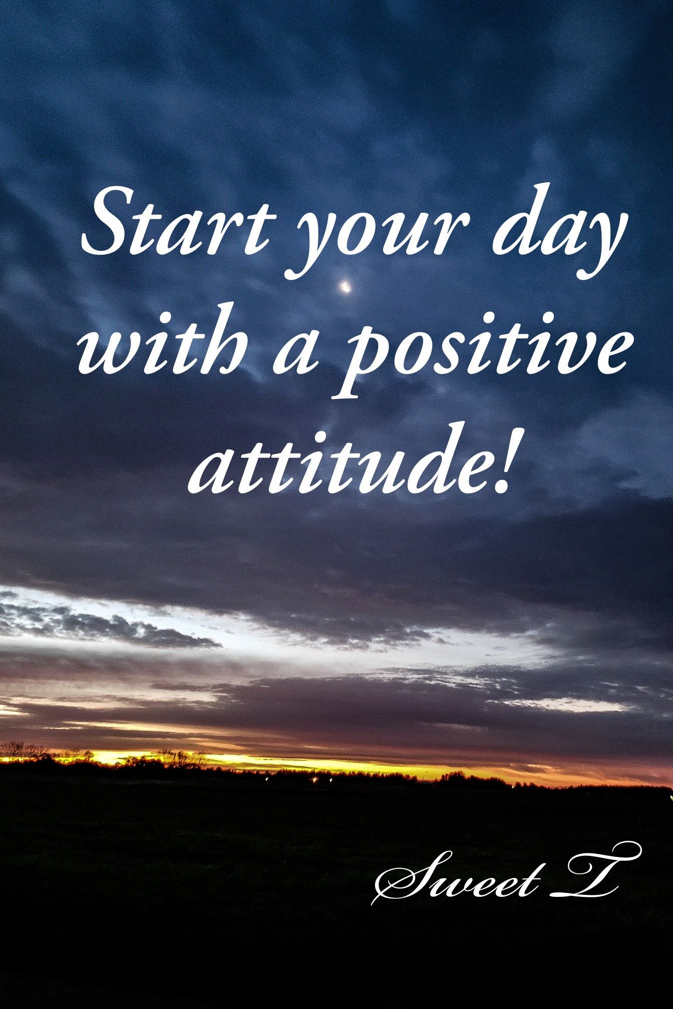 Always Start Your Day With A Positive Attitude Positive attitude | Positivity, Positive attitude, Attitude