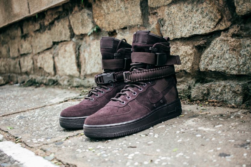 Nike SF AF1 High (864024 203) Special Field Air Force 1 Nike SF Af1 Special Field Air Force 1 Velvet Brown 864024