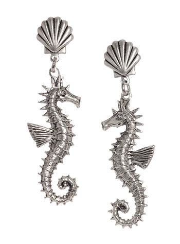 Whimsical Seahorse Earrings At Plasticland Jewelry Pinterest Whimsical Seahorse Earrings At Plasticland