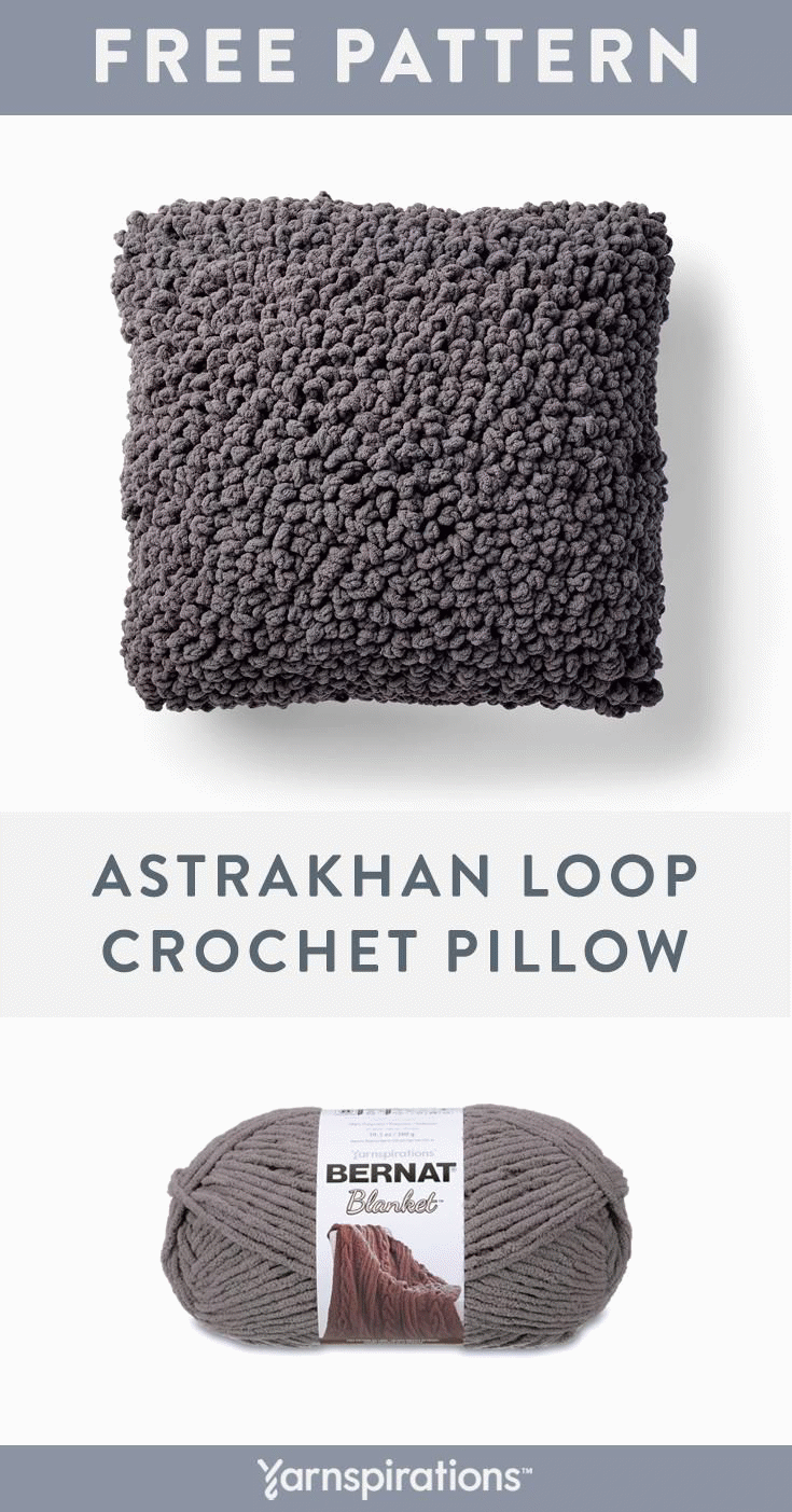 Texture and Fringe Pillow | Free Super Soft Pillow Quilted Knitted