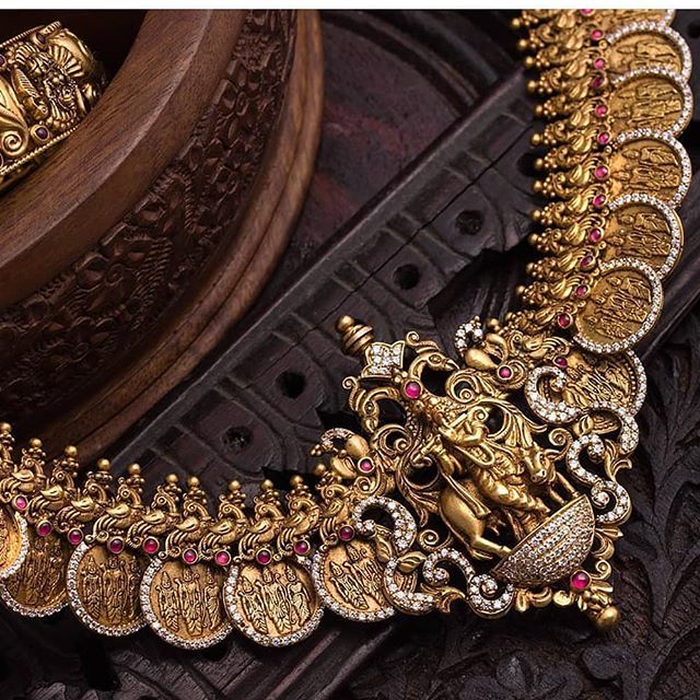 Don T Miss These 30 South Indian Antique Gold Jewellery Designs In Antique Gold Jewellery Designs