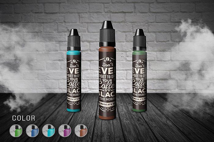 Download Vape Liquid Bottle Dropper Mockup | Mockup design, Bottle