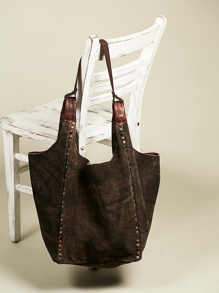 Sierra Leather Tote Accessories Pinterest Bags And Old Trend Sierra Leather Tote At Free People Clothing Boutique Handbags