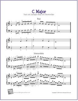 Major Scales with Arpeggio (C Instruments)