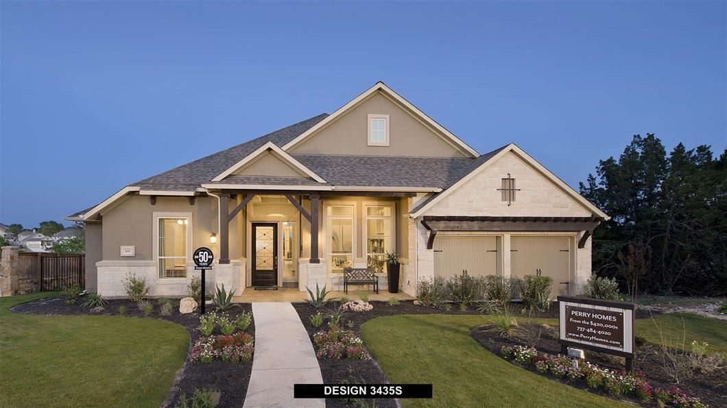 Rancho Sienna 70' by Perry Homes 301 Rancho Sienna Loop TX