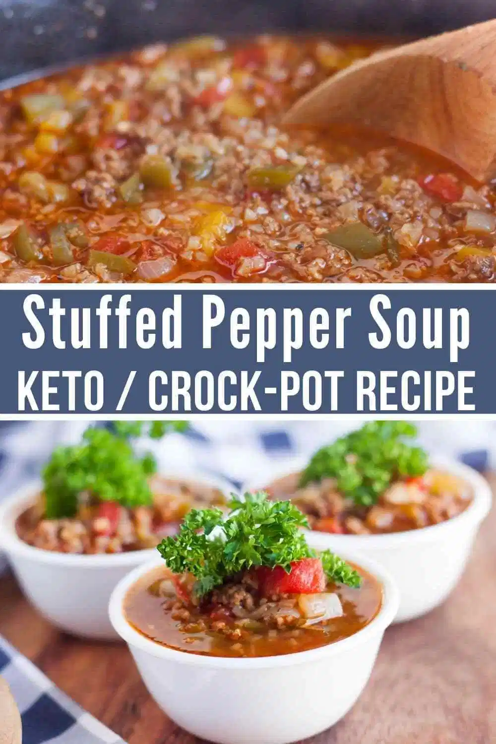 Keto Stuffed Pepper Soup Slow Cooker Recipe Recipe