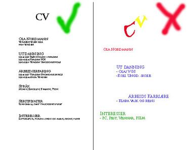 create a cv resume
