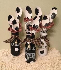 Cow Farm Decor Housewarming Farmhouse Farm Kitchen Upcycledp | Etsy