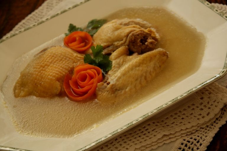Remegő kocsonya, most csirkéből! Hummus, Tacos, Cooking, Ethnic Recipes, Food, Kitchen, Essen, Meals, Yemek