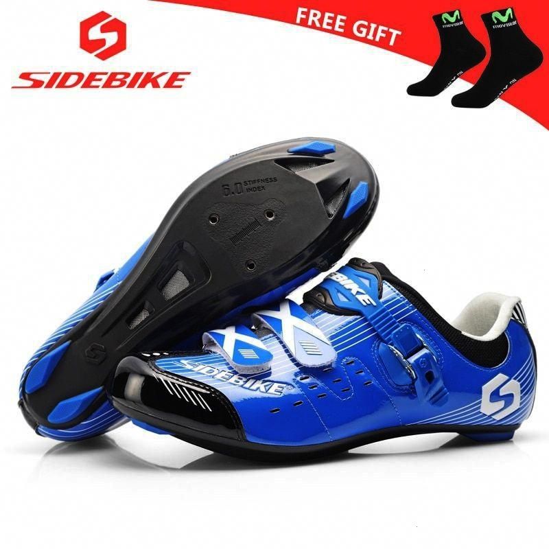 SIDEBIKE Men Athlet Cycling Bike Shoes Road Bike self locking shoe Sneaker