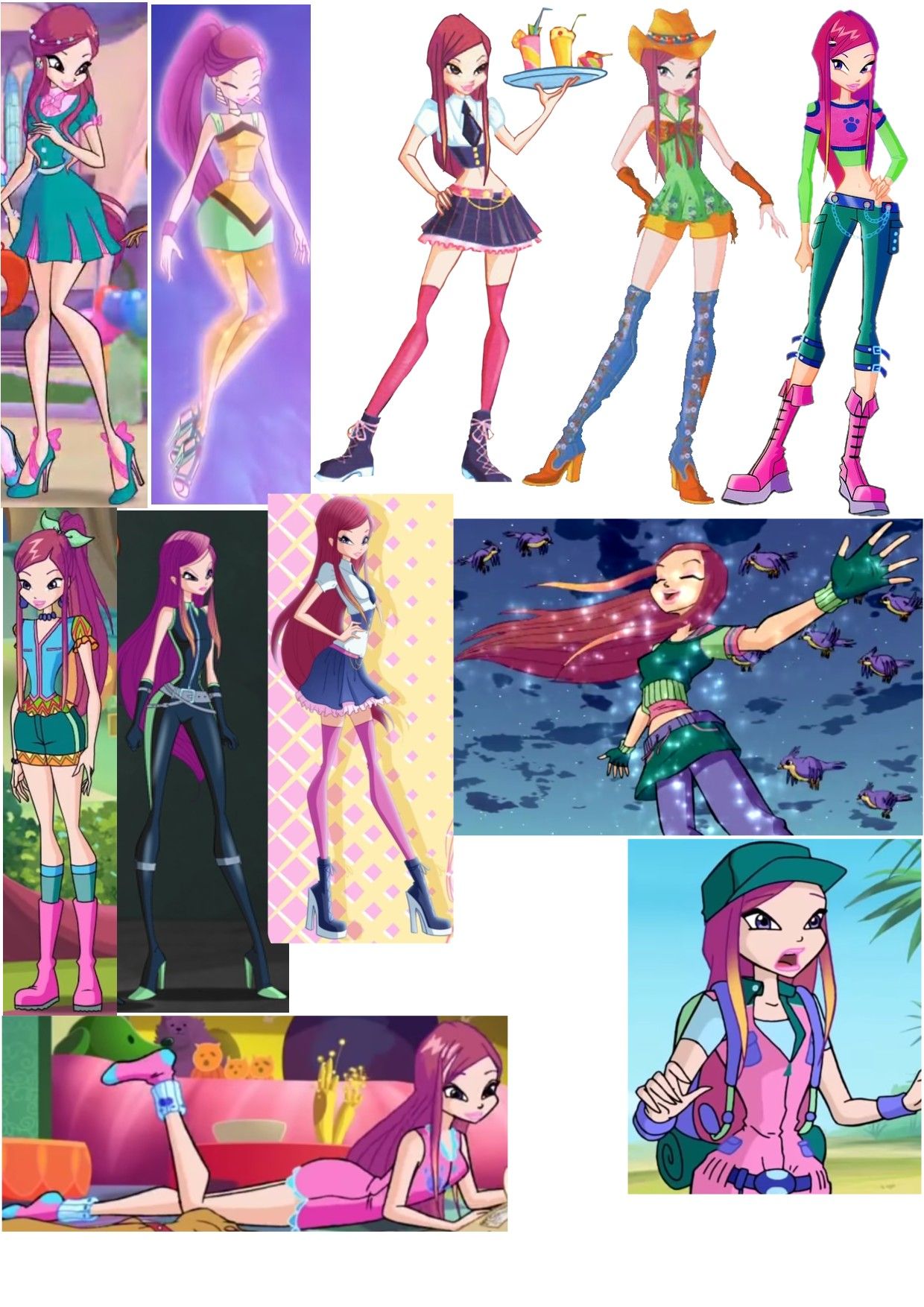 El Club Winx Las Winx Rainbow Fairies Cosplay Diy Cartoon Profile El Club Winx Las Winx Rainbow Fairies Cosplay Diy Cartoon Profile