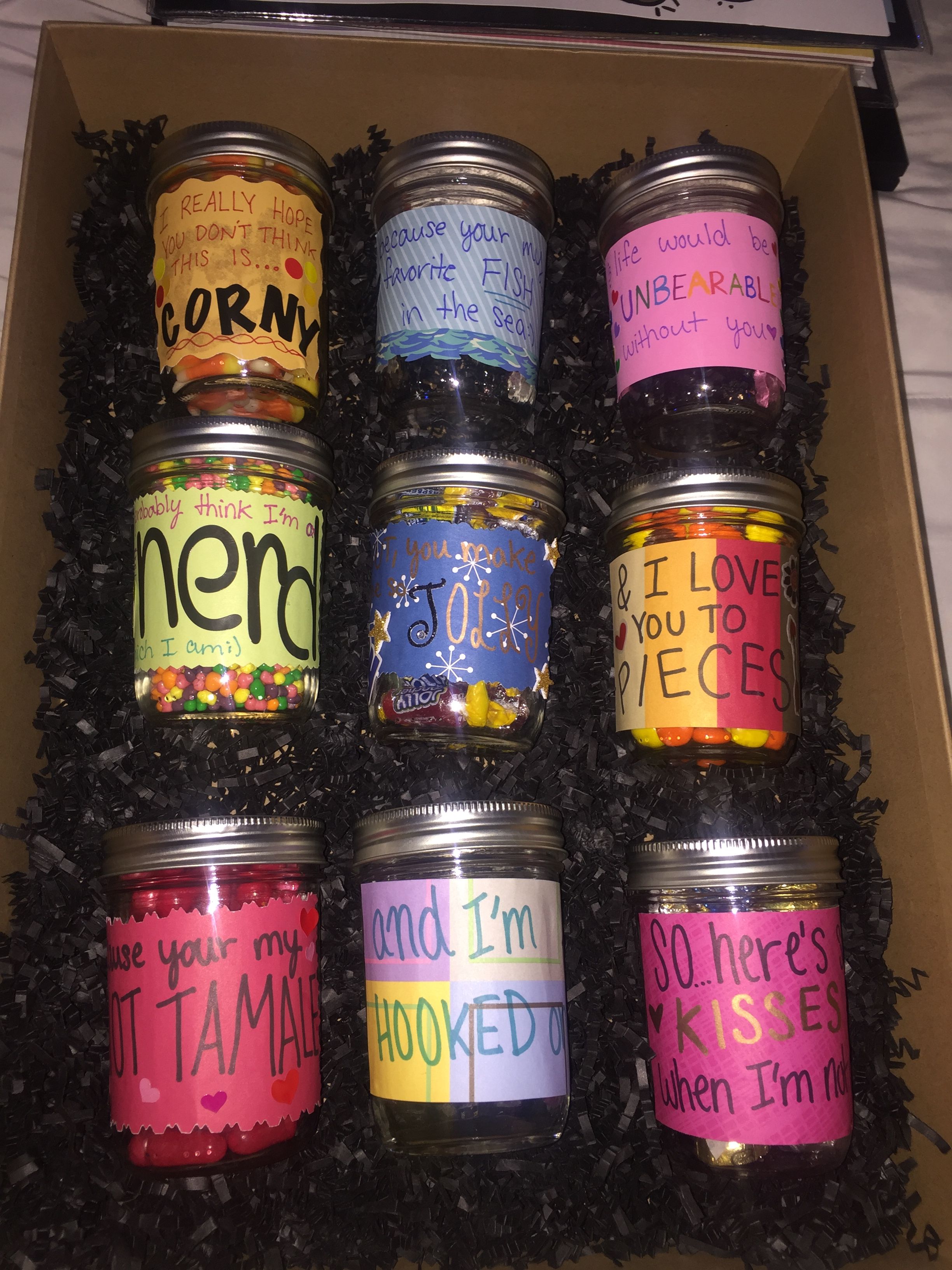 Boyfriend Friend Birthday Present Idea Candy Jars Presents For Gifts Boyfriend Friend Birthday Present