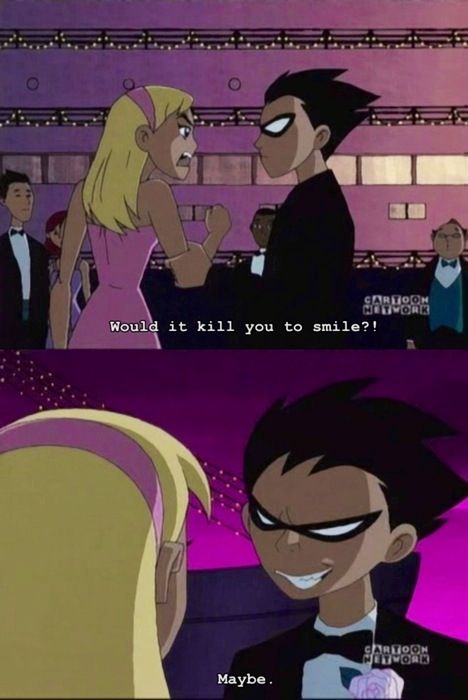 Consider, Destroy the teen titans Tell Destroy the teen titans