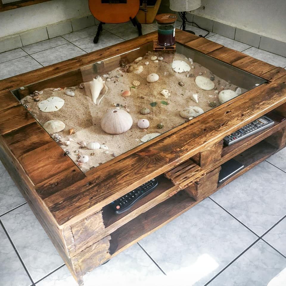 Mesa pallets terraza Wooden Pallet Projects, Wooden Pallet Furniture, Pallet Decor, Pallet Patio, Pallet Couch, Outdoor Pallet, Pallet Sandbox, Pallet Benches, Headboard Pallet