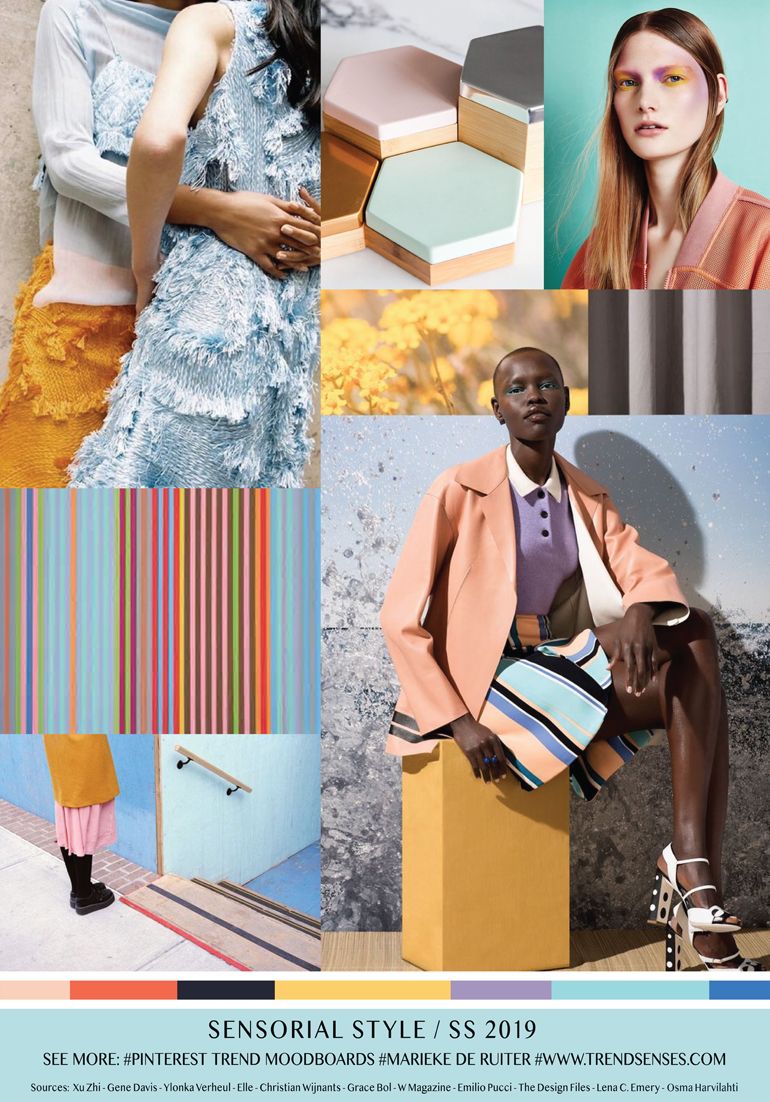 Color Trend Mood Board Spring Summer 2021 Fashion Trends - Goimages World