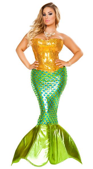 plus size sexy sea mermaid costume sc 1 st pinterest