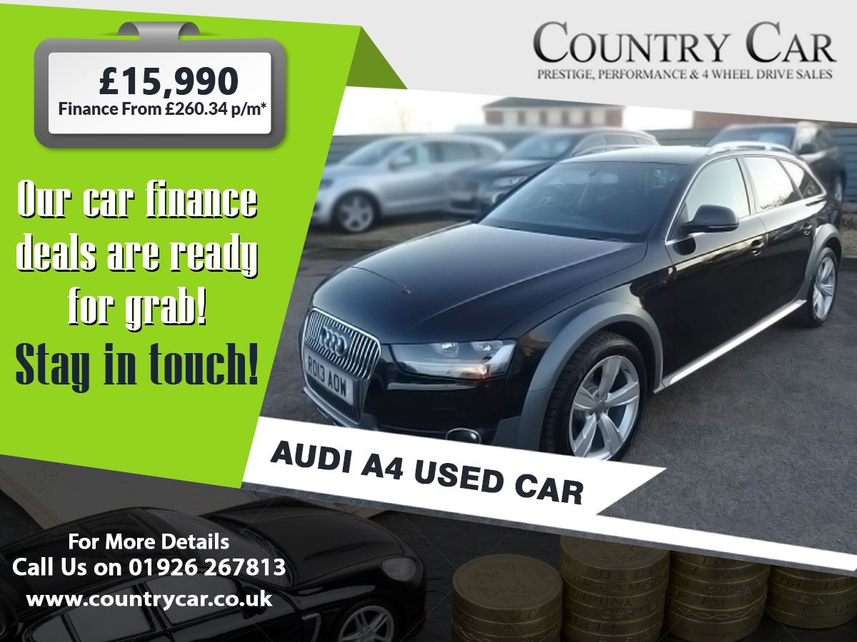£15,990 2013 13 AUDI A4 ALLROAD 2.0 ALLROAD TDI QUATTRO 5d AUTO 174