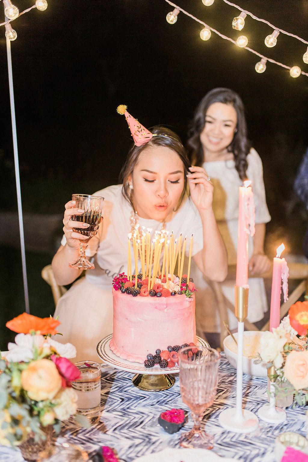 Spring Soiree / Pink & Gold / Birthday Party / 30th Birthday / Spring