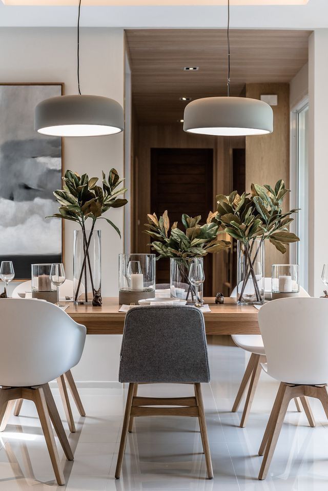 Lassen Sie sich für Ihre Arbeit inspirieren: ein neues Dekorprojekt für das Esszimmer! Finden #diningrooms