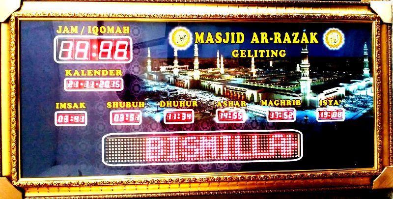Pin Oleh Jam Digital Masjid Di Jam Digital Masjid Batam 0812 2890 1300