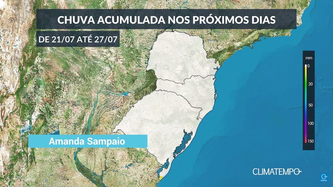 CLIMATEMPO 21 a 27 de julho, veja a previsão do tempo no ...