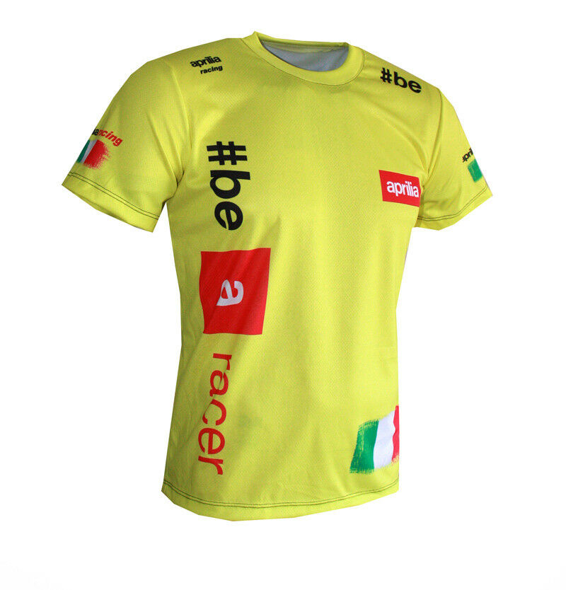 Aprilia T-shirt Camiseta Maglietta Motorrad Motorcycle Biker RSV4 Tuono Caponord