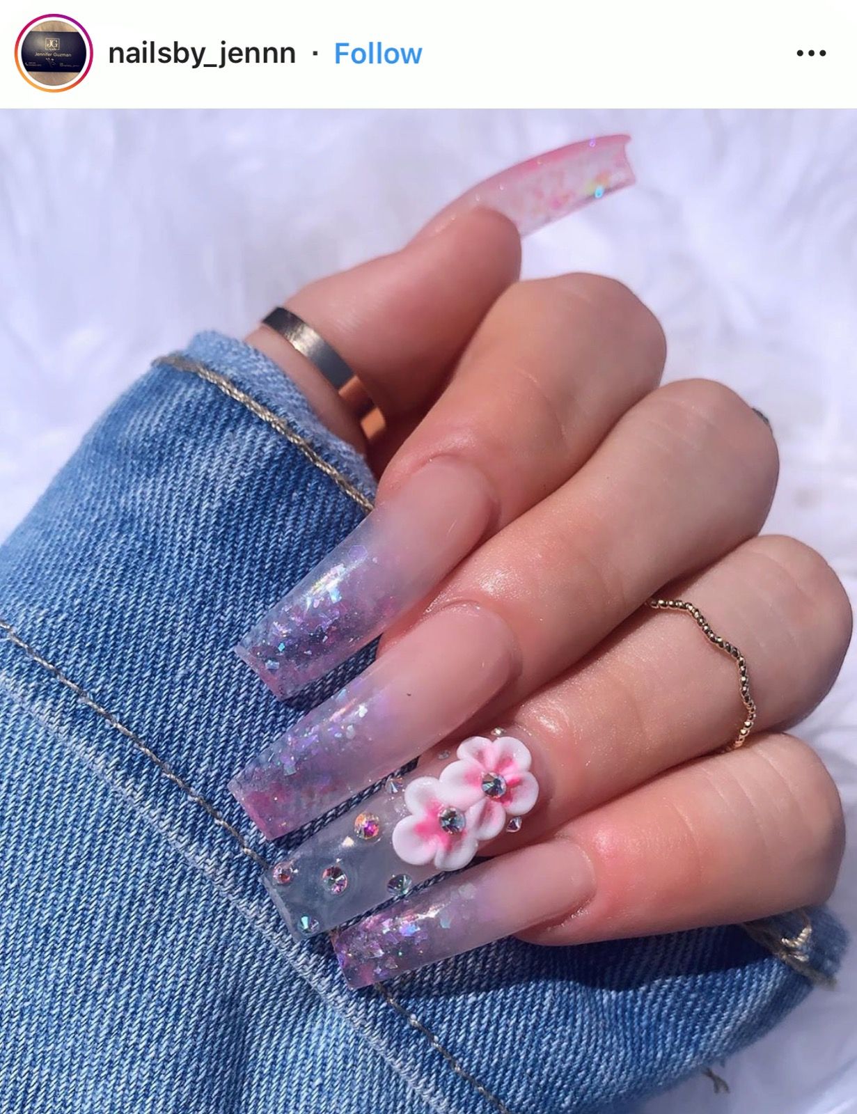 Pin By Rae On Nails Long Square Acrylic Nails