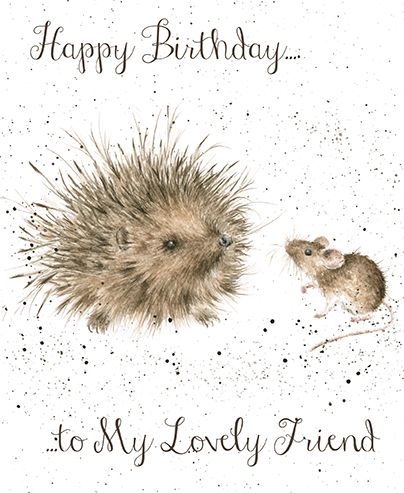 'Lovely Friend' Birthday card 'Lovely Friend' Birthday card