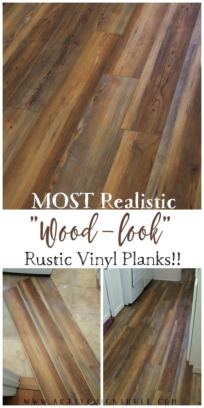 Farmhouse Vinyl Plank Flooring (One Room Challenge, Week 5)