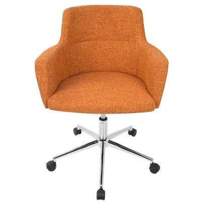 orange office furniture white lumisource andrew contemporary adjustable office chair orange orange office furniture white lumisource andrew contemporary adjustable office chair orange
