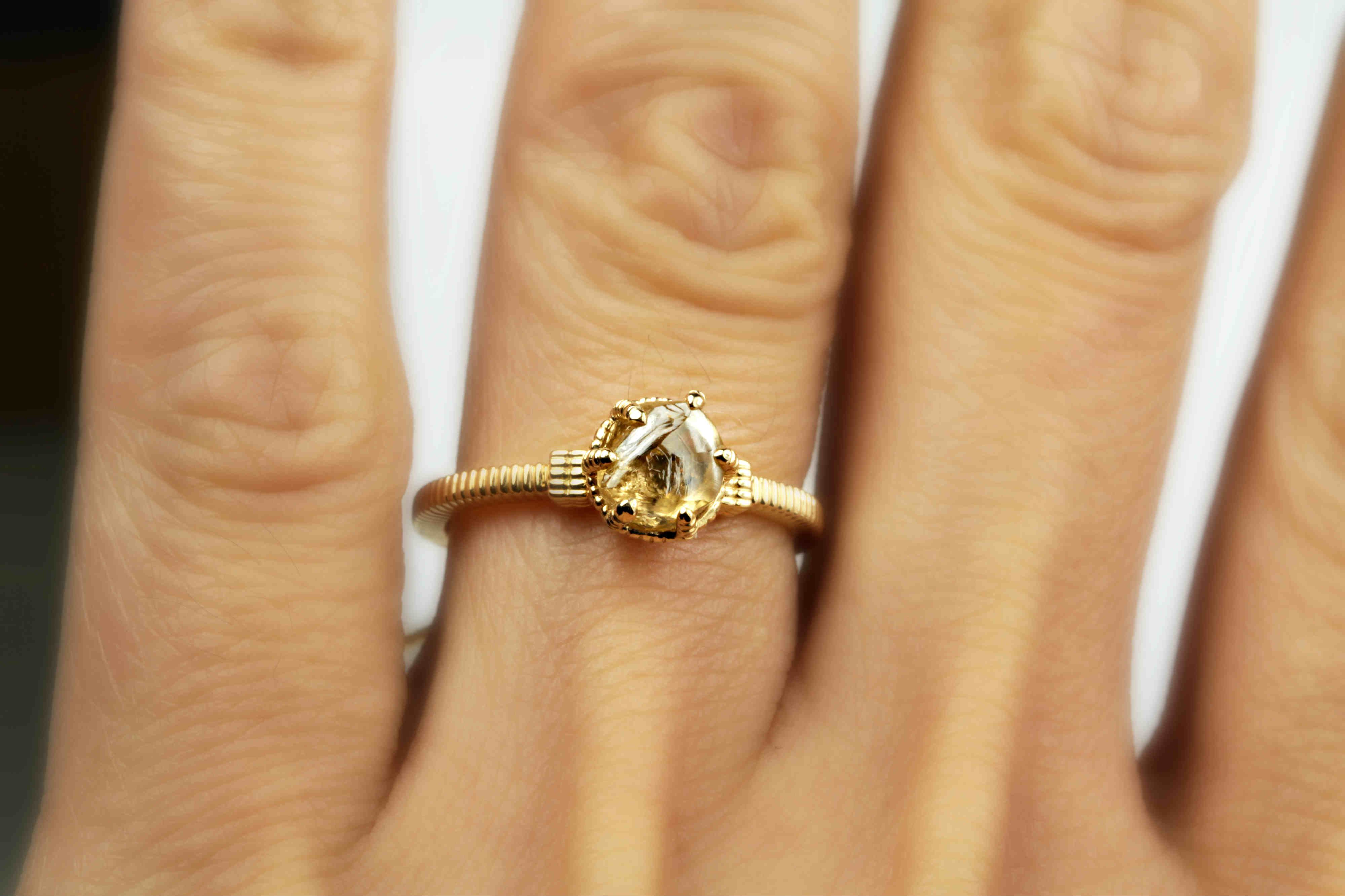 Unique Engagement Rings, Wedding Rings and Fine Jewelry | Unique engagement rings, Rough engagement ring, Engagement rings