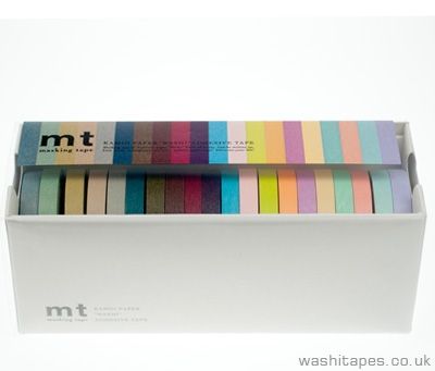 MT 20 Piece Thin Washi Tape Set TAPEworm Pinterest